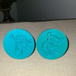 Wilton Winnie the Pooh Tigger 1997 Cookie  Stamps Set Of 2